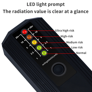 Detector Portátil de Radiación Electromagnética, Medidor de Intensidad de Campos Electromagnéticos EMF, 0~20+ MilliGauss, Luz LED - Product Image 3