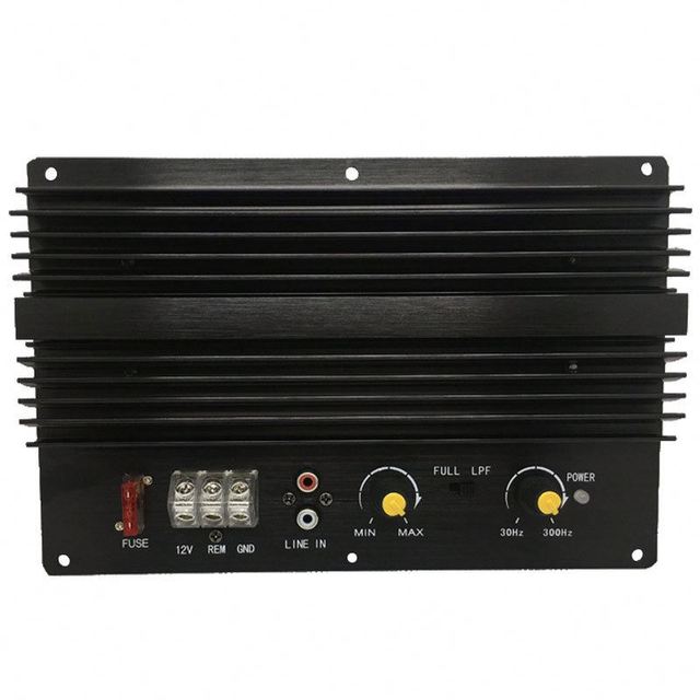 1000W Full-frequency Pure Subwoofer Amplifier Board High Power 12v Pair Tube 8-15 Inch Car Audio Monitor Core