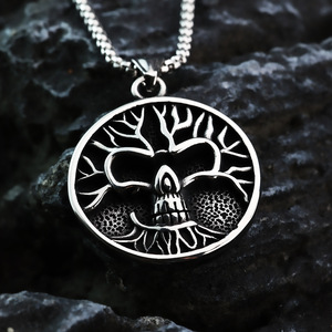 Yunnique-collar con colgante de árbol de la vida vikingo de acero inoxidable, amuleto Punk nórdico, regalo para hombres y mujeres, joyería de moda - Product Image 3
