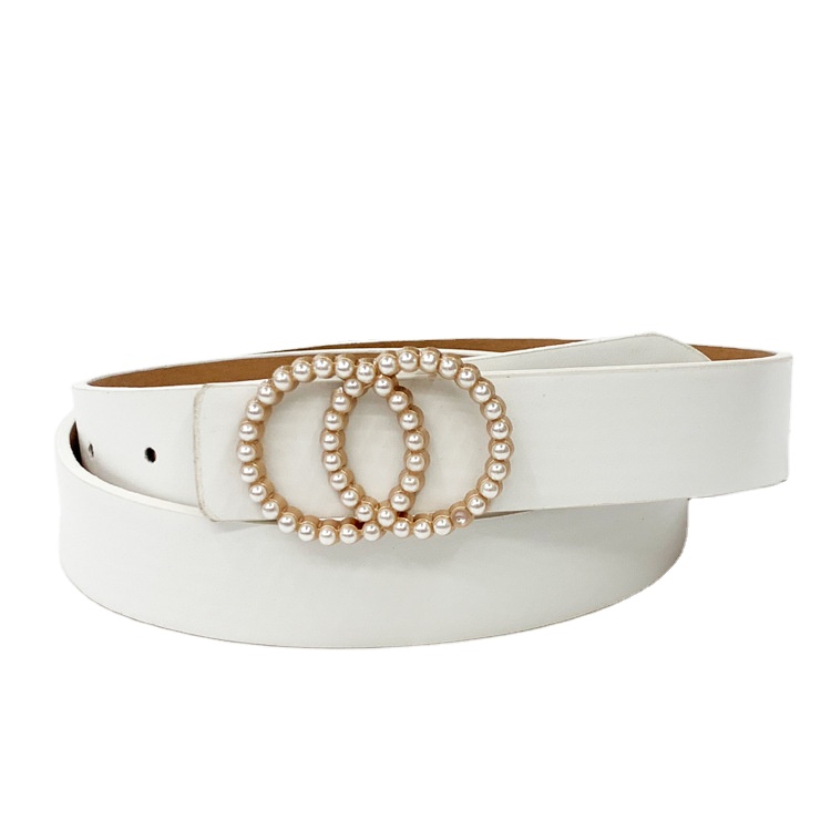 Пояс с жемчужинами для женщин, роскошный брендовый пояс для платьев и женщин, модные ремни
