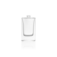 Atomiseur de parfum miniature en verre de 75 ml, flacon de parfum rechargeable vide, vaporisateur à fine brume, distributeur portable
