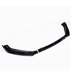 Magasins d'usine trois sections Style mise à niveau pare-chocs avant lèvre antérieure pour Volkswagen Golf VII 7 7.5 MK 7 <span class=keywords><strong>G</strong></span> <span class=keywords><strong>T</strong></span> I <span class=keywords><strong>R</strong></span> Line nouveau ABS - Product Image 1
