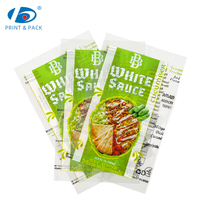 Film rétractable en PVC personnalisé pour l'emballage des sauces et des assaisonnements, étiquettes imperméables à la chaleur