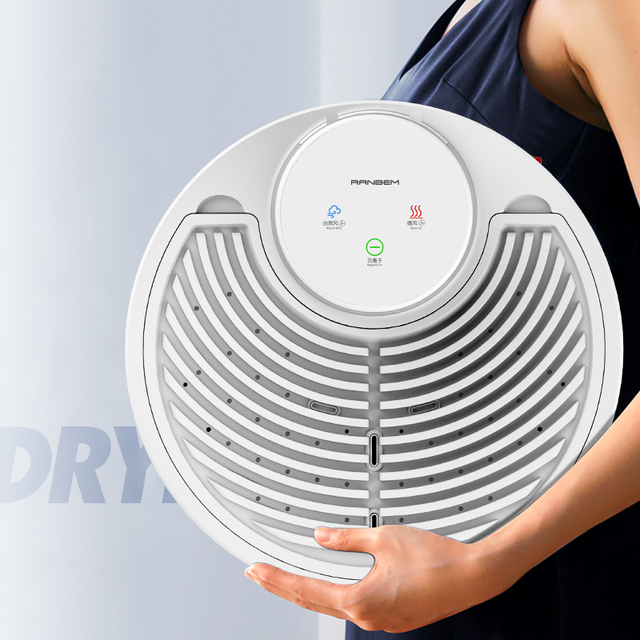 Portable Mini Body Dryer Smart Air Electric Function Automatic Black Plastic Small Household Hotel Nursing Home Hair Blow Home
