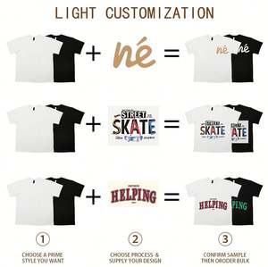 Camiseta de Algodón 100% Personalizada al por Mayor con el Logotipo de su Marca, Camiseta Lisa para Hombre, Camisetas Casuales para Hombre - Product Image 4