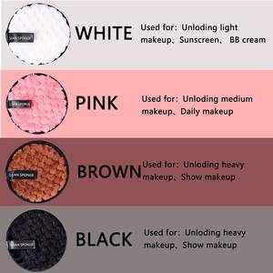 Vente en gros de rondelles nettoyantes pour le visage en coton <span class=keywords><strong>bambou</strong></span> tampons démaquillants doux et réutilisables lingettes absorbantes pour le visage pour salon de beauté - Product Image 6