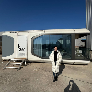 Примат, 2 стальные дуплексные Бетонные сборные фургоны для аренды, водонепроницаемые для склада, ванной, внешней гостиной, офиса, столовой, использования - Product Image 1