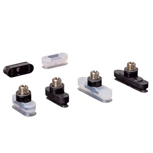 HOFUJNG Ventosa de vacío de goma de silicona ovalada larga de 5x8 con doble orificio, blanca/negra, para máquina de envasado de bolsas abiertas - Product Image 6