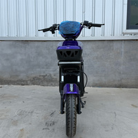 Nouveau Vélo Électrique Le Shuai 800W 3 Vitesses avec Moteur Arrière, Double Suspension, Freins à Tambour, Batterie au Lithium et Cadre en Acier pour Adultes - Modèle 2026