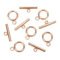 Fermoirs à bascule en acier inoxydable, hypoallergéniques, ronds, IQ, en forme de T, connecteurs pour la fabrication,  et bijoux