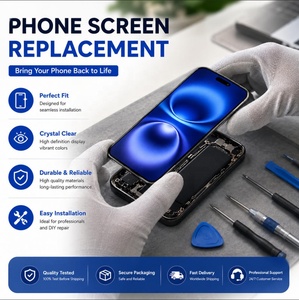 Pantalla OLED DD para Teléfono 12 Pro Max de 6.7 Pulgadas, Ensamblaje Táctil Completo, Rendimiento Estable, Pantalla de Repuesto para Pantalla de Teléfono Dañada - Product Image 1