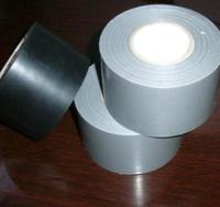 Ruban adhésif PVC en caoutchouc imperméable gris argenté noir simple face 48mm x 30m épaisseur 0,13mm