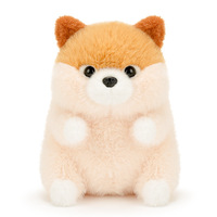 Boneka Anjing Husky Mainan Plush Shiba Inu Isi Bulu Silikon 51cm-99cm 8-13 Tahun