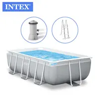 INTEX 26790 4M X 2M X 1.22M 가장 큰 PVC 팽창식 가족 수영풀 크기 둥근 수영풀