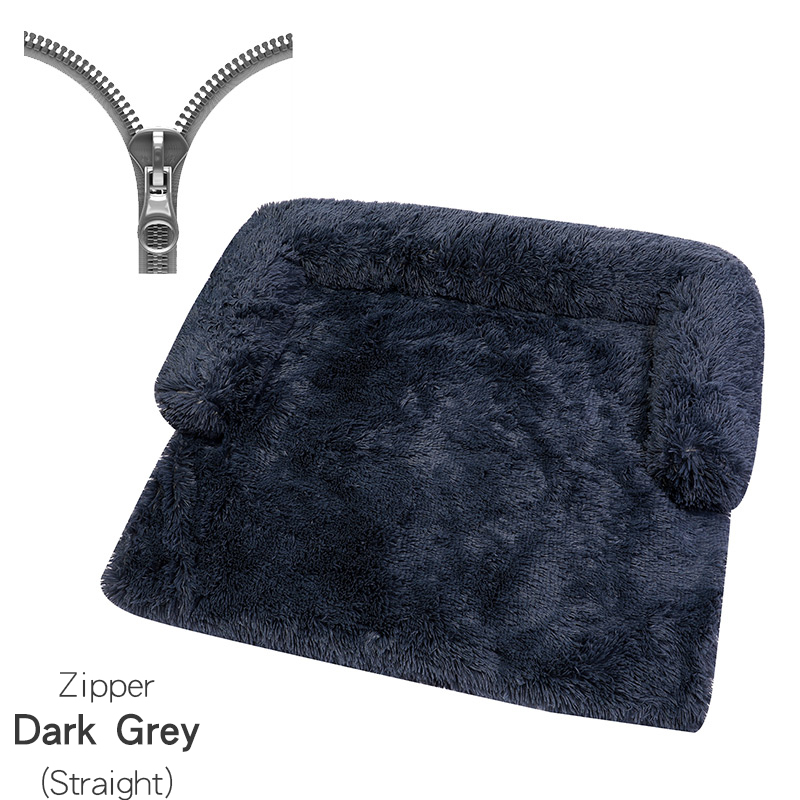 Zipper Straight Dark Grey