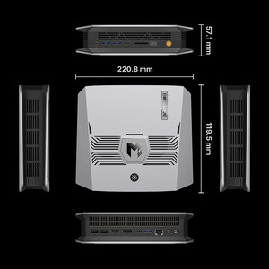 Estación de Trabajo con IA, CPU de 16 Núcleos, GPU Radeon 8060s, 128 GB de RAM LPDDR5, SSD de 2 TB PCIe 4.0, Wifi 7, USB4, Computación de Escritorio, Vk-m5l - Product Image 4