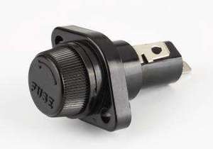 Hinew 10x38mm Bakelite Cartridge ống 600V 40A 10kA hợp kim đồng không thấm nước Bảng điều khiển gắn cầu chì chủ trường hợp vít cap đen H3-18B - Product Image 2