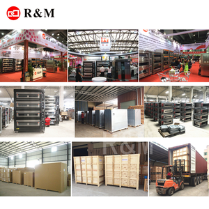 Thương mại công nghiệp Pastry <span class=keywords><strong>3</strong></span> lớp 9 khay gas Lò nướng bánh mì, bakeri lò gas bánh mì máy cho Bánh Mì Bánh Pizza nướng bán - Product Image 3