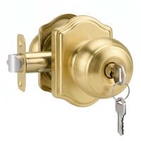 Poignée de porte sphérique en alliage de zinc pour usage extérieur dans les villas, hôtels, appartements, jardins, centres commerciaux et entrepôts