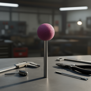 ล้อเจียรเซรามิกทรงกลม 25 มม. ก้าน 6 มม. สำหรับการเจียรที่มีความแม่นยำ - Product Image 2