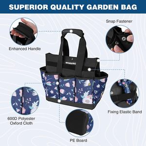 Free sample Maker's <b>Garden</b> <b>Tool</b> Bag Gardening Home <b>Storage</b> for Men and Women Basket <b>Tool</b> Kit Bag with Hand Tooled Handbag - Product Image 3