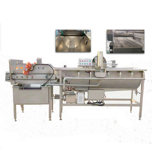Machine de nettoyage multifonctionnelle neuve pour fruits et légumes, équipement de lavage à courant tourbillonnant pour légumes-feuilles et fruits - Product Image 4