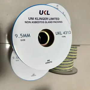 Klinger Klinger UKL 4313 Graphite PTFE Packing With Aramid In Corners