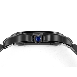 Reloj Automático de Lujo para Hombre con Movimiento Mecánico Santoses Miyota 9015 de Calidad Original TOP, Estilo Darth Vader, Tipo <span class=keywords><strong>Cartier</strong></span> - Product Image 4