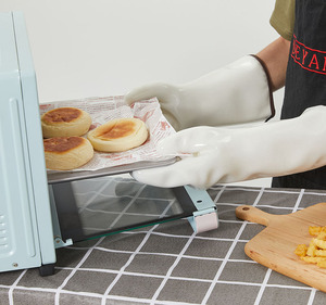 <span class=keywords><strong>Anti</strong></span> Vapeur Double Extrémité Extra Long Sans Bpa 1Pc Silicone <span class=keywords><strong>Gant</strong></span> Cuisine Chaude Griller Résistant À La <span class=keywords><strong>Chaleur</strong></span> Four Gants - Product Image 5