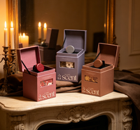 Ensemble de parfums solides pour voiture avec diffuseur d'huiles - Parfum longue durée - Coffret cadeau premium