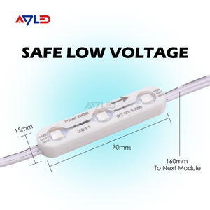 Module lumineux RGBIC WS2811 SMD 5050 DC12V IP68 étanche, module LED, corps de lampe pour enseignes publicitaires - Product Image 5