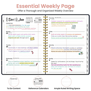 Planificador <span class=keywords><strong>de</strong></span> Fe Cristiana 2027, Diario <span class=keywords><strong>de</strong></span> Lectura Bíblica y Oración, Notas <span class=keywords><strong>de</strong></span> Sermones, Páginas <span class=keywords><strong>de</strong></span> Gratitud, Encuadernado en Espiral, Papel <span class=keywords><strong>de</strong></span> Alta Calidad, Regalo - Product Image 4