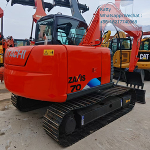 Excavatrice sur chenilles Hitachi ZX70 d'occasion du Japon en vente - Product Image 1