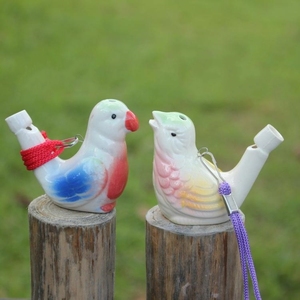 Céramique Eau Oiseau Sifflet Argile Oiseau Glacé Chanson Chirps Bain Enfants Jouets Cadeau Fête <span class=keywords><strong>De</strong></span> Noël Faveur Décoration <span class=keywords><strong>de</strong></span> La Maison - Product Image 2