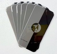 Protection d'écran en verre trempé anti-espion à découpe diamant grande courbure sans bord noir pour iPhone 17 16 15 14 13 12 Pro Max