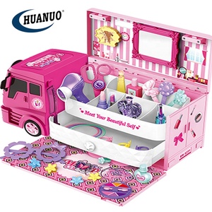 Đồ Chơi Bé Gái Chất Lượng Tốt Bộ Đồ Chơi Xe Buýt Làm Đẹp Giả Vờ Đồ Chơi Phụ Kiện Đồ Chơi Trẻ Em Bé Gái - Product Image 1