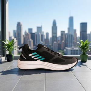Zapatillas Deportivas Leedas Negras Artículo 702, Cómodas para Deportes en Interiores - Product Image 3