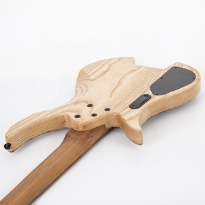 <span class=keywords><strong>Basse</strong></span> sans tête à <span class=keywords><strong>5</strong></span> <span class=keywords><strong>cordes</strong></span>, corps en frêne de marais, couleur naturelle, dessus en érable marbré, fabriqué en Chine, personnalisé, haute qualité, <span class=keywords><strong>basse</strong></span> sans tête - Product Image 6