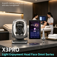 Analyseur de peau professionnel X3pro, détecteur de peau intelligent, machine d'imagerie faciale 3D avec WiFi pour la prédiction du vieillissement du visage et du cuir chevelu