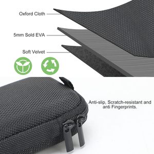 Custodia Rigida per Apparecchio Acustico e Contenitore per Inalatore per Asma, Custodia da Viaggio Portatile con Cerniera e Tasca per Inalatore - Product Image 3