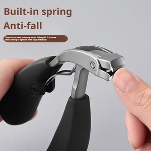 New Professional Stainless Steel Nail Nipper Large Curved <b>Edges</b> Secondary Cutting <b>Edge</b> Wide Jaw Opening Anti-Splash Design Nail - Product Image 1