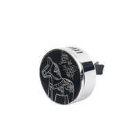 Diffuseur de parfum pour voiture avec logo personnalisé, clip d'aromathérapie pour grille d'aération, personnalisable