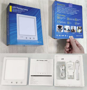 Lampu Terapi SAD Bebas UV Penjualan Langsung Pabrik, Area Perawatan 400cm, Termasuk Stand, Portabel, LED Mood, ABS, Putih Kantor - Product Image 2