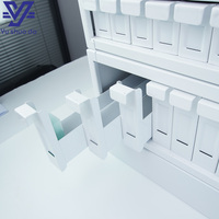 Armoire de rangement combinée pour diapositives et blocs de paraffine de qualité archivistique, 14 tiroirs, pour laboratoire d'histologie et de pathologie
