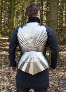 Armadura gótica de alta resistencia con tassets, armadura de acero fuerte para pecho y espalda, diseñada para diseñadores de disfraces y exposiciones históricas. - Product Image 3