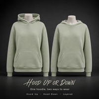 Pull-over pour femme tendance, couleur unie, sweat-shirt ample à capuche, poche kangourou personnalisée, adapté aux vêtements décontractés pour femmes