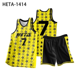 Uniformes de Baloncesto Personalizados de Alta Calidad, Sublimación, Jersey de Baloncesto Personalizado, Ropa Deportiva de Secado Rápido, Conjuntos de Ropa de Baloncesto - Product Image 4
