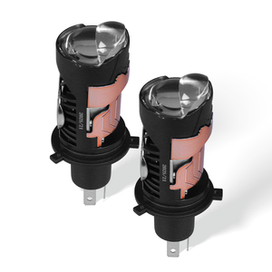 Mini Lente Proyector LED con Ventilador de Enfriamiento Bombilla de Faro H4 Luz Alta y Baja de Alta Potencia 110W 12000 LM Lente Bi-LED para Faro Delantero - Product Image 5