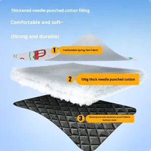 Tappetino da Picnic Gonfiabile Impermeabile Morbido per Primavera Autunno Viaggi, Tappeto Spesso per <span class=keywords><strong>Prato</strong></span>, Tenda da Campeggio, Bancarella, Mercato, Pavimento Esterno - Product Image 4