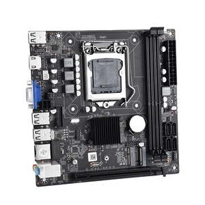 เมนบอร์ดเกม H61 LGA1155 รองรับซีพียู I5 2400 แรม 16GB DDR3 ฮาร์ดไดรฟ์เดสก์ท็อปแบบใหม่ ช่องเชื่อมต่อหน่วยความจำเดี่ยว สำหรับเล่นเกม H61 M - Product Image 3